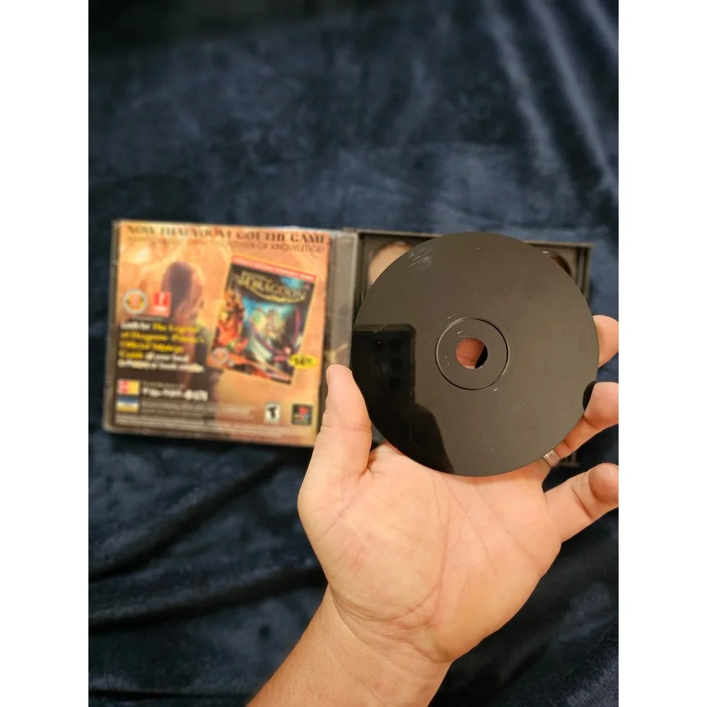 The Legend of Dragoon PS1 PlayStation 1 Black Label 4-Disc Set Complete JRPG
